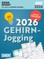 Stefan Heine: Gehirnjogging 2026 Tagesabreißkalender - 11,8x15,9 - Rätselkalender - Knobelkalender - Tischkalender, KAL