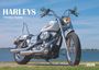 : Harleys 2026 - Wand-Kalender - 42x29,7 - Motorrad, KAL