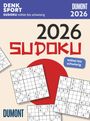 Stefan Heine: Das tägliche Sudoku 2026 - Tagesabreißkalender -11,8x15,9 - Rätselkalender - Knobelkalender, KAL