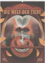 DUMONT - Die Welt der Tiere 2026 - Wandkalender im Querformat 50 x 70 cm mit einzigartigen Tier-Illustrationen, KAL