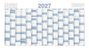 Plakatkalender 15 Mon 5 Stk. gerollt 2027, KAL