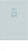 Buchkalender 1T/1S grau Blauer Engel 2027, KAL