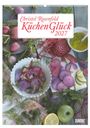 Christel Rosenfeld Küchen Glück 2027. Verschiedene Gemüsesorten, ein Salat in einer Schale, Apfel, Zitrone, Kräuter.