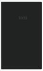 In der Mitte steht "TIMER" in hellgrauen Buchstaben, auf schwarzem Hintergrund. Minimalistisches Design.