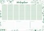 Schreibunterlage Design mit Wochenplan, KAL