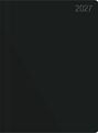 Taschenkalender 1T/1S schwarz 2027, KAL