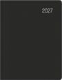Taschenkalender schwarz 1W/2S 2027, KAL