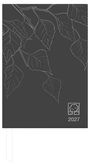 Wochenbuch Blauer Engel anthrazit 1W/2S 2027, Buch