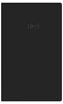 Der Text "TIMER" steht in der Mitte eines schlichten schwarzen Covers.