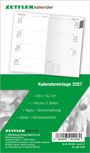 Kalenderersatzeinlage TP 1W/2S 2027, KAL