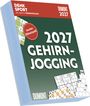 "2027 Gehirn-Jogging", "DENKSPORT", "bunter Rätselspaß", "DUMONT". Rätselbuch mit Sudoku und anderen Zahlenpuzzles.