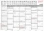 Kalender für 2027, zeigt Monate Dezember 2026 bis Juni 2027, Feiertage in Rot. Tabellen mit Schulferien oben, Jahrzahl rechts.