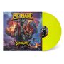 Text: "METHANE", "DEMOLATE". Illustration: Ein Wesen mit Hörnern und Anzug, hält einen Dreizack, dramatische Explosion im Hintergrund.