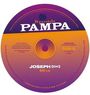 Text: "Records PAMPA", "JOSEPH (CH) B4U 8.00", "Side A", "THE MUSIC COULD BE YOURS." Design: Vinyl-Label, lila und orange.