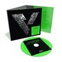 Text: Simple Minds, SACRED OBJECT, Beginner Boys, Jerusalem. Schwarze und grüne CD-Verpackung und CD sichtbar.
