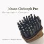 Johann Christoph Pez: Concerti & Ouvertüren, CD