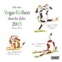 : Mit den Yoga-Kühen durchs Jahr 2025 - Wandkalender - Quadratformat 23 x 23 cm, KAL