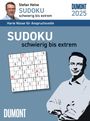 Stefan Heine: Stefan Heine Sudoku schwierig bis extrem 2025 - Tagesabreißkalender -11,8x15,9 - Rätselkalender - Sudokukalender, KAL