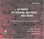 Joachim Gies: Kompositionen für Sprechstimme, Sopran & Saxophon nach Hölderlin-Gedichten, CD
