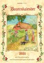 : Bauernkalender 2024 - Bildkalender 23,7x34 cm - mit Wetterprognosen, Bauernregeln und liebevollen Illustrationen - Wandkalender - Alpha Edition, KAL