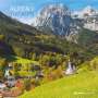 : Alpen 2024 - Broschürenkalender 30x30 cm (30x60 geöffnet) - Kalender mit Platz für Notizen - The Alps - Bildkalender - Wandplaner - Naturkalender, KAL