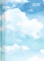 : Minitimer Style Wolkenspiel 2024 - Taschen-Kalender A6 - Weekly - 192 Seiten - Notiz-Buch - mit Info- und Adressteil - Alpha Edition, Buch