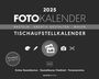 : Creative Line Tischaufsteller quer 2025 - Kreativ-Kalender - DIY-Kalender - Kalender zum Basteln - Tischkalender - 20x16, KAL