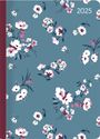 : Lady Journal Midi Flowers 2025 - Taschen-Kalender 12x17 cm - Blumen - mit Mattfolie - Notiz-Buch - Weekly - 192 Seiten - Alpha Edition, Buch