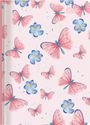 : Ladytimer Grande Pastel Butterflies 2025 - Taschen-Kalender A5 (15x21 cm) - Schmetterlinge - Notiz-Buch - Weekly - 128 Seiten - Alpha Edition, KAL