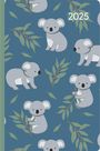 : Ladytimer Mini Koala 2025 - Taschen-Kalender 8x11,5 cm - Muster - Weekly - 144 Seiten - Notiz-Buch - Alpha Edition, Buch