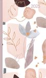 : Ladytimer Slim Pastel Harmony 2025 - Taschen-Kalender 9x15,6 cm - Muster - Weekly - 128 Seiten - Notiz-Buch - Alpha Edition, Buch