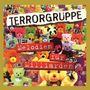 "Melodien für Milliarden" in roter Schrift. Hintergrund: Bunte Teddybären, einige mit "Yeah" und Pistolensymbolen.