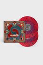 Amorphis: Under The Red Cloud (Flame Red/Sky Blue Splatter Vinyl), LP,LP