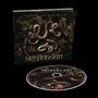 CD-Hülle und Disc mit den Texten "CATCH THIRTYTHREE" und "MESHUGGAH", abgebildet ist ein mehrköpfiges Schlangenwesen in Braun.