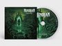 "MEMORIAM ENDGAME" auf CD-Cover. Dunkle, grüne Illustrationen mit düsterer Kreatur und tentakelartigen Formen.