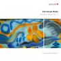 "Christian Ridil Chamber Music Vol. 3. Ensemble Modern." Abstrakte blaue und orange Muster. Oben rechts "GENUIN".