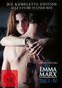 Jacky St. James: Die Unterwerfung der Emma Marx - Teil I bis IV (Die komplette Edition), DVD,DVD,DVD,DVD