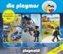 : Die Playmos - Die große Detektiv-Box, CD,CD,CD
