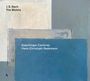 Text: J.S. Bach The Motets, Gaechinger Cantorey, Hans-Christoph Rademann. Abstrakte Rechtecke in Blau- und Grautönen.