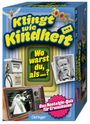 "Klingt wie Kindheit. Wo warst du, als ...? Das Nostalgie-Quiz für Erwachsene." Retro-Design mit TV und Hochzeitsszene.