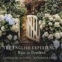 "The English Experience: Ways to Dowland" steht über einem Gartentor mit Hortensien in voller Blüte.