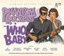 "Phantom Rockers in 'Who Baby'. Starring: The Unknown, Jerry Engler & The Four Ekkos, Commonwealth Jones. Illustration: ein maskierter Mann mit Gitarre und überraschte Frau."