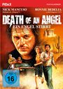 Filmtitel: "Death of an Angel – Ein Engel stirbt". Das Cover zeigt eine Wüstenlandschaft mit Figuren und einem Auto.