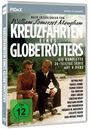 "Kreuzfahrten eines Globetrotters" auf 4 DVDs. Zwei Männer in Gespräch, einer im Anzug, der andere mit freiem Oberkörper.