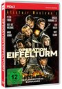 DVD-Hülle mit dem Titel "Operation Eiffelturm". Hauptdarsteller und Eiffelturm im Hintergrund, Action-Szenen.