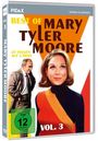 Texte: Best of Mary Tyler Moore, 27 Folgen auf 3 DVDs, Vol. 3. Illustration von Männern und Frauen.