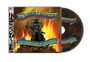 Text: "Molly Hatchet", "Southern Rock Masters". Illustration: Kriegerfigur vor Flammen, stilisierte Schrift. CD-Hülle und Disc.
