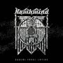 Text: "Hawkwind" oben, "DOREMI FASOL LATIDO" unten. Metallisches, futuristisches Logo mit Flügeln und geometrischen Formen.