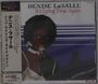 CD-Cover mit dem Titel: "DENISE LaSALLE It's Lying Time Again". Illustration einer Frau mit Mikrofon. Japanische Texte links.