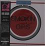 Text: "SMOKIN' O.P.'S", "BOB SEGER", "BIGPINK". Ein stilisiertes, kreisförmiges Plattencover-Design.